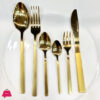 Matte Gold Stainless Steel Cutlery Tableware