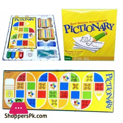 Pictionary Model Pictionary Board Game for kids and adult model no 0125D Quick Sketches ...