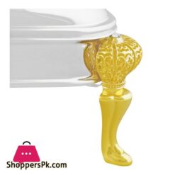 Onemore Rectangular Casserole Serving Glass Dish With Candle Standrack Buffet Food Warmer 2X15 Liter Kc500Sw