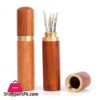 Sewing Needle Wooden Container Needle Case Holder Organizer