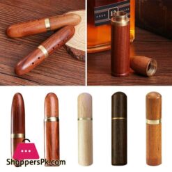 Sewing Needle Wooden Container Needle Case Holder Organizer