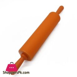 Silicone Dough Roller Middle Size Rolling Pin Colorful Pastry Tool 12Inch Long