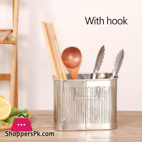 Stainless Steel Cutlery Holder 4 Stainless Steel Cutlery Holder - Image 2