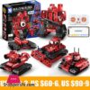 Technical Intelligent Robot App Remote Control Building Blocks Bricks Programming Usb Gift Sets Toys Construction Kids
