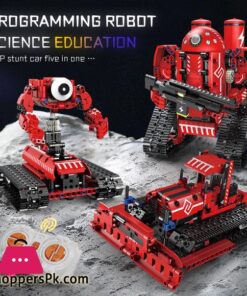 Technical Intelligent Robot App Remote Control Building Blocks Bricks Programming Usb Gift Sets Toys Construction Kids - Image 2
