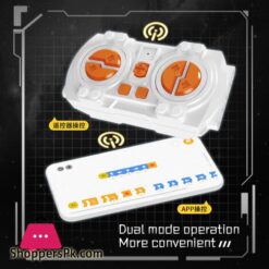 Technical Intelligent Robot App Remote Control Building Blocks Bricks Programming Usb Gift Sets Toys Construction Kids