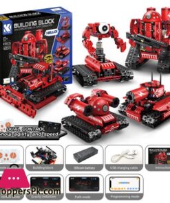 Technical Intelligent Robot App Remote Control Building Blocks Bricks Programming Usb Gift Sets Toys Construction Kids - Image 6