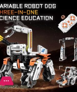 Technical Intelligent Robot Dog Forklift Loader Door Frame App Remote Control Building Blocks Bricks Programming Gift Set - Image 2