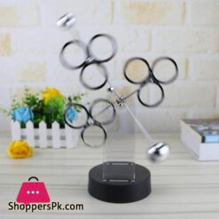 Three-Circle Perpetual Motion Apparatus Newton Pendulum Creative Newton'S Cradle Miniature Model Ornaments Home Decor