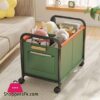 Trolley Storage Box High Capacity Home Living Room Toys Books Storage Rack Organizer