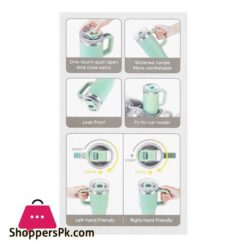 Ajf Tyeso Vacuum Insulated Tumbler 1200Ml Black Ts 8868