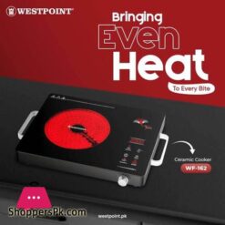 Westpoint Ceramic Cooker Wf 162 2 Years Warranty Ceramic Cooker Infrared Cooker Induction Cooker
