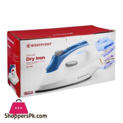 West Point Deluxe Dry Iron Non Stick 1200W Wf 2386
