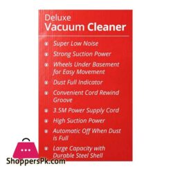 West Point Deluxe Vacuum Cleaner Wf 3669