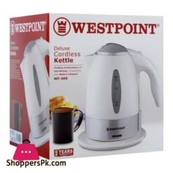 West Point Deluxe Electric Kettle 1 Liter Wf 409