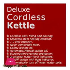 West Point Deluxe Electric Kettle 1 Liter Wf 409