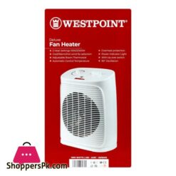 West Point Deluxe Fan Heater 2000W Wf 5146