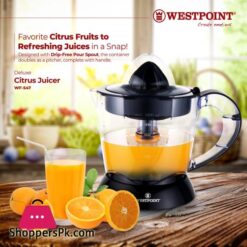 Westpoint Citrus Juicer Wf 547