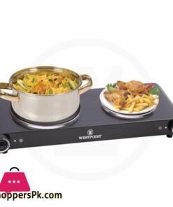 Westpoint Hot Plate Double WF 262 Black