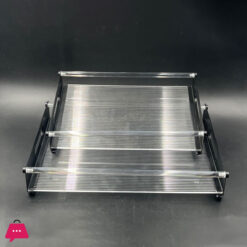 Acrylic Tray Set Of 2 Pcs