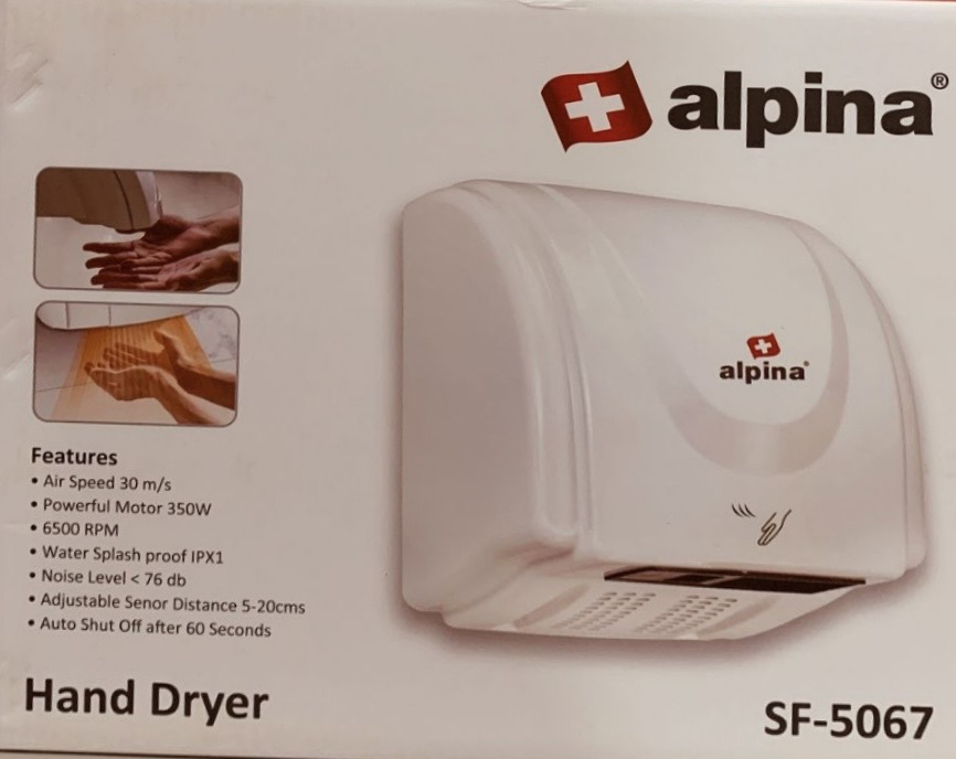 Alpina Automatic Hand Dryer Sf-5067