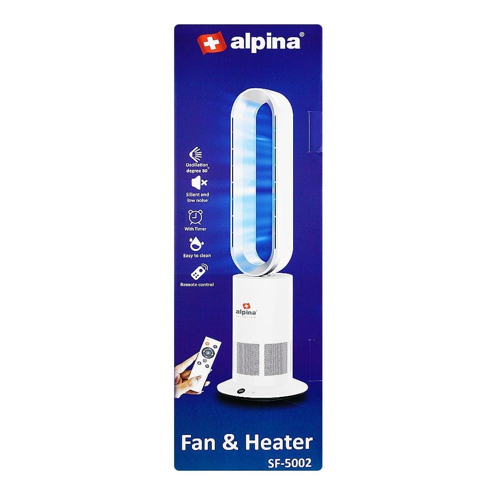 Alpina Electric Fan &Amp; Heater 240W Sf-5002