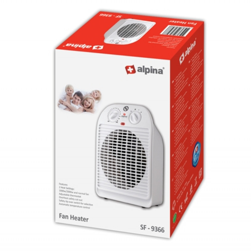 Alpina Fan Heater Sf-9366 2000W