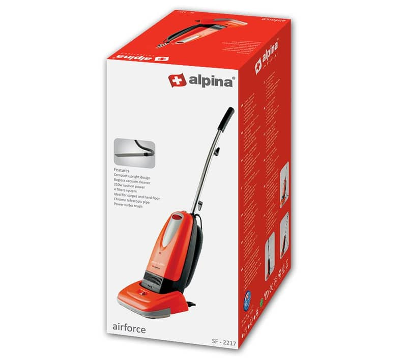 Alpina Sf 2217 Upright Vacuum Cleaner 1400W