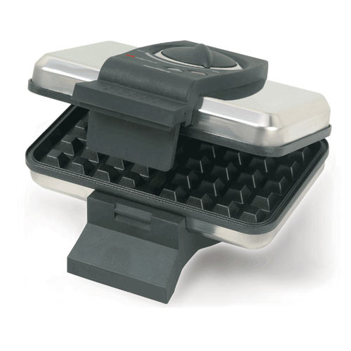 Alpina Sf-2510 S.s Belgian Waffle Maker With Thermosatate 1000W