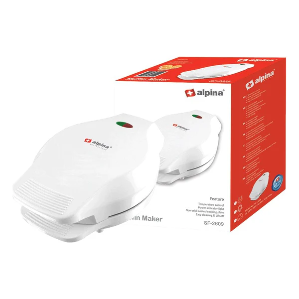 Alpina Sf-2609 Non-Stick Muffin Maker 240W