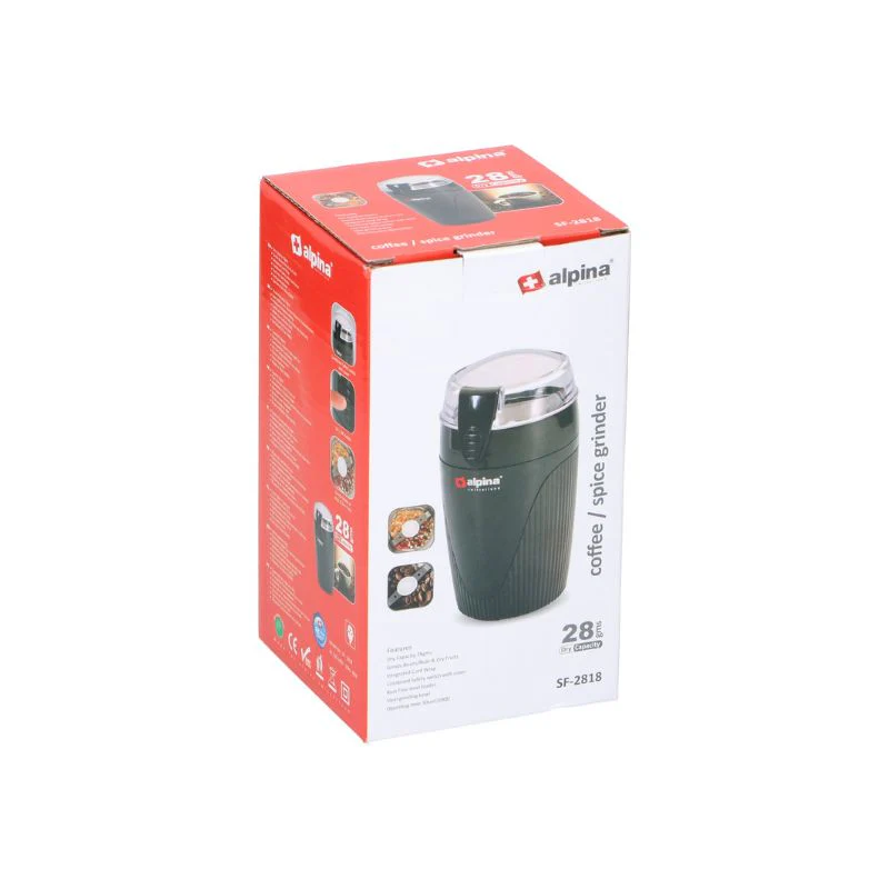 Alpina Sf-2818 Electric Coffee Spice Nut Grinder 90W 5 Alpina Sf-2818 Electric Coffee Spice Nut Grinder 90W