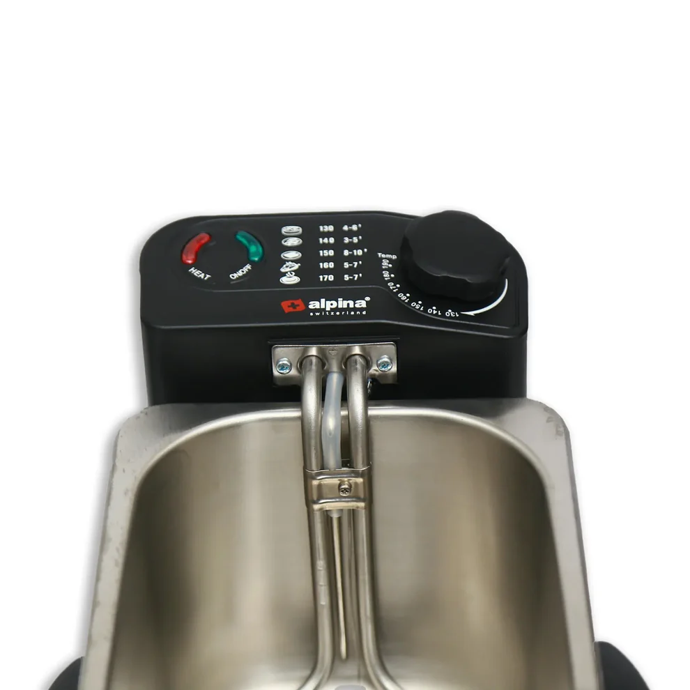 Alpina Sf-4003 S.s Deep Fryer 3.1 Litres - 2000W 7 Alpina Sf-4003 S.s Deep Fryer 3.1 Litres - 2000W