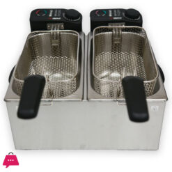 Alpina SF-4008 S.S Deep Fryer Twin Bowl 3.5Ltr 2000 W