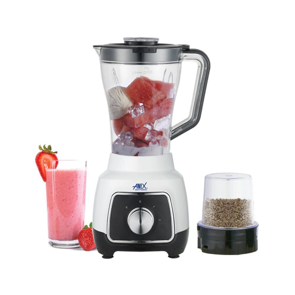 Anex Deluxe Blender &Amp; Grinder White, Ag-6134Ub