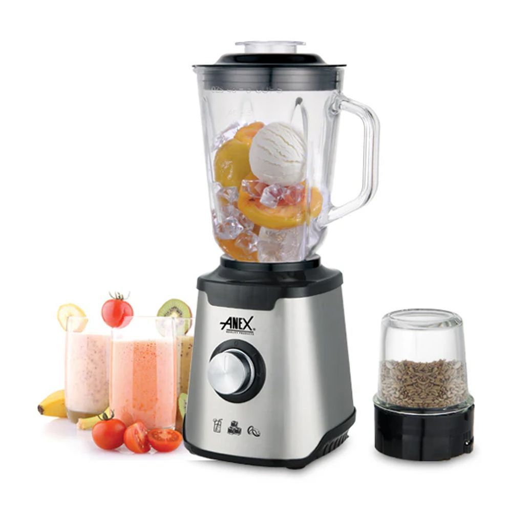 Anex Deluxe Stainless Steel Blender &Amp; Grinder Ag-6130