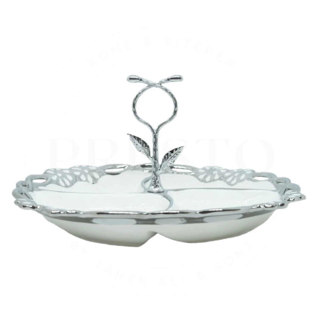 Angela Ceramic Dry Fruit Dish 4 Portion