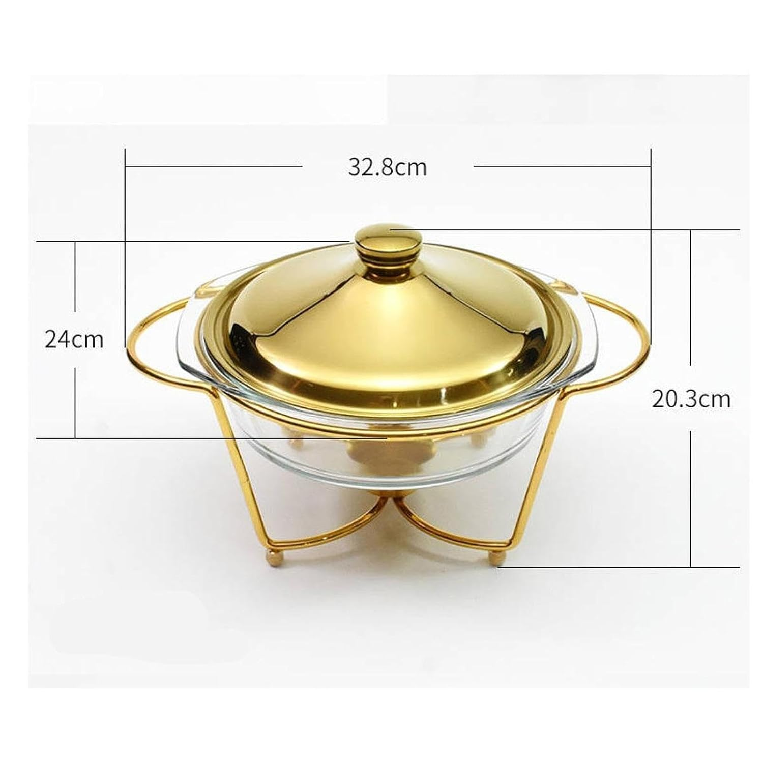 Atorse Round Chafing Dish For Buffet 2L Gsy-007