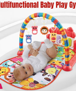 Baby Gym Puzzle Mat Educational Rack Baby Toys Music Play Mat With Piano - Image 2