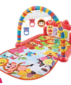Baby Gym Puzzle Mat Educational Rack Baby Toys Music Play Mat with Piano