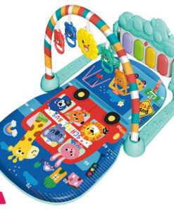 Baby Gym Puzzle Mat Educational Rack Baby Toys Music Play Mat with Piano