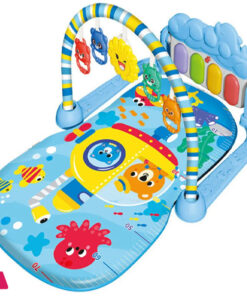 Baby Gym Puzzle Mat Educational Rack Baby Toys Music Play Mat with Piano