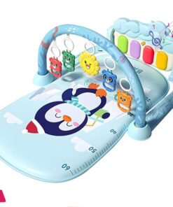 Baby Gym Puzzle Mat Educational Rack Baby Toys Music Play Mat with Piano