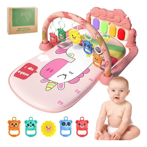 Baby Gym Puzzle Mat Educational Rack Baby Toys Music Play Mat With Piano 4 Baby Gym Puzzle Mat Educational Rack Baby Toys Music Play Mat With Piano