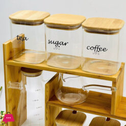 Bamboo Kitchen Spice Station