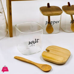 Bamboo Kitchen Spice Station