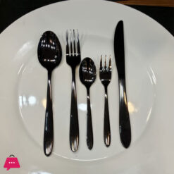 Black Stainless Steel Cutlery Tableware