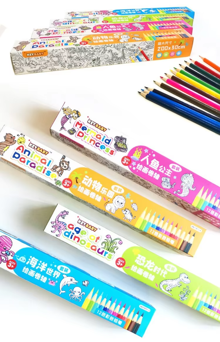 Children Drawing Roll Diy Painting Graffiti Scroll Coloring Roll Educational Toys For Kids Baby Gift 13 Children Drawing Roll Diy Painting Graffiti Scroll Coloring Roll Educational Toys For Kids Baby Gift