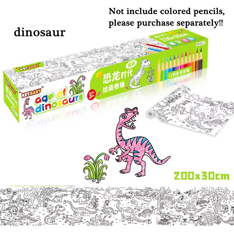 Children Drawing Roll Diy Painting Graffiti Scroll Coloring Roll Educational Toys For Kids Baby Gift 19 Children Drawing Roll Diy Painting Graffiti Scroll Coloring Roll Educational Toys For Kids Baby Gift