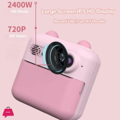 Children'S Camera Instant Shoot Photo Print Hd Digital Thermal Printer For Kids