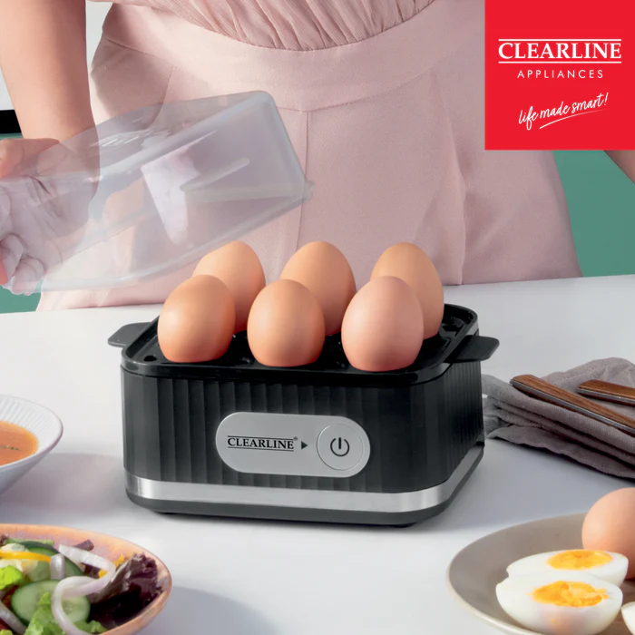 Clearline Egg Boiler With Free Egg Poaching Tray (Eb-01)